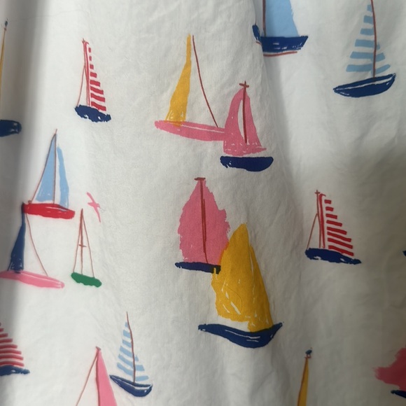 Hanna Andersson Girls Sailboats Dress - Picture 3 of 5